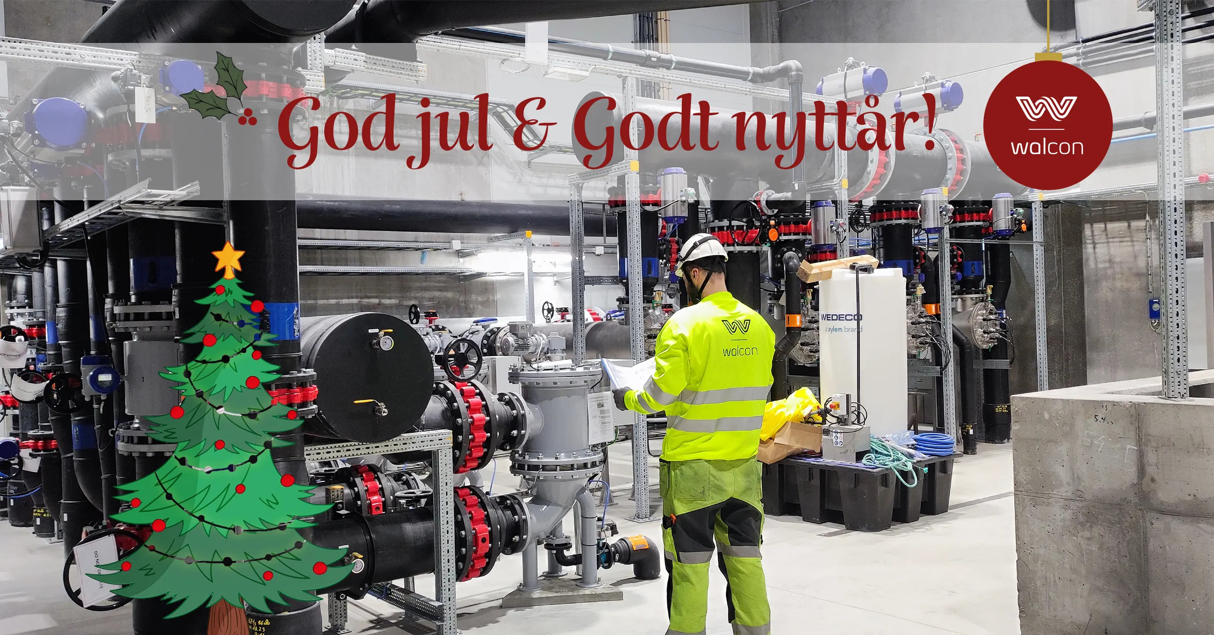 God jul & Godt nyttår fra Walcon 2024